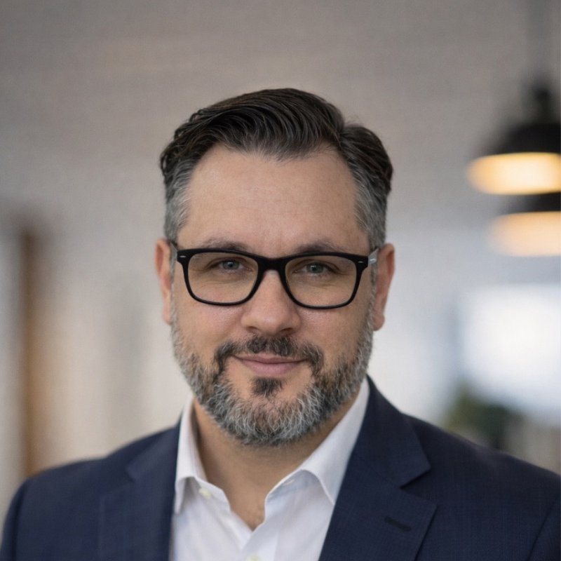Portrait of Adam DiStefano, Co-Founder and Competition Framework Director